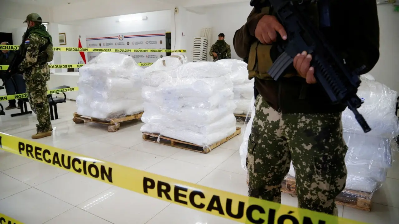 Paraguay Seizes Record Four Tons of Cocaine in "Operation Sweetness"
