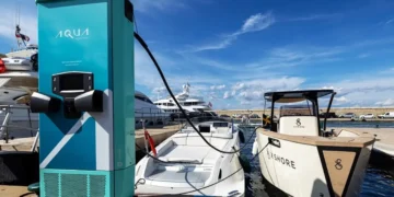 Parkwind Installs World's First Offshore Charging Station
