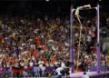 Mondo Duplantis world record height 6.25 meters
