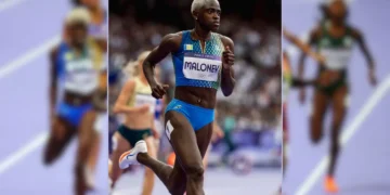 Shafiqua Maloney Finishes 4th at Paris Olympics Women 800m Final