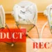 Three infant sleepers from Fisher-Price, featuring a bold "Product Recall" warning in red text overlay, highlight the urgent recalls to ensure child safety.
