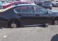 Tires and Rims Theft from 3 Cars at New Britain Auto Shop