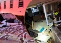 driver-injured-car-crashes-brooklyn-town-hall-connecticut