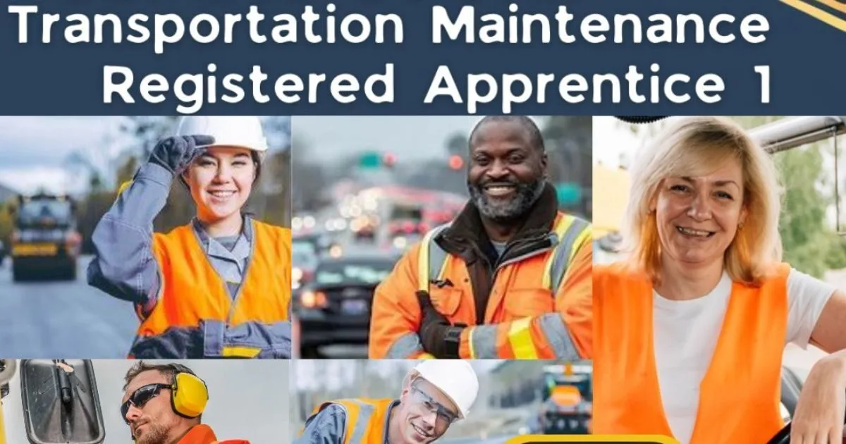 Connecticut DOT apprenticeship, CTDOT transportation jobs, road maintenance training program