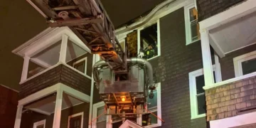 Hartford Apartment Fire, Families Displaced, No Injuries, Hartford Fire Department