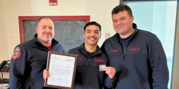 East Hartford firefighter, Nabeel Ali paramedic, Hero to Hero program
