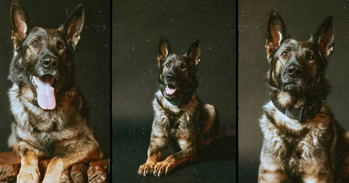 Retired K-9 Roso Honors Fallen Partner, Joins Harlow’s Heroes