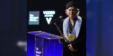 Keith Richards Connecticut award, Westport Library CT