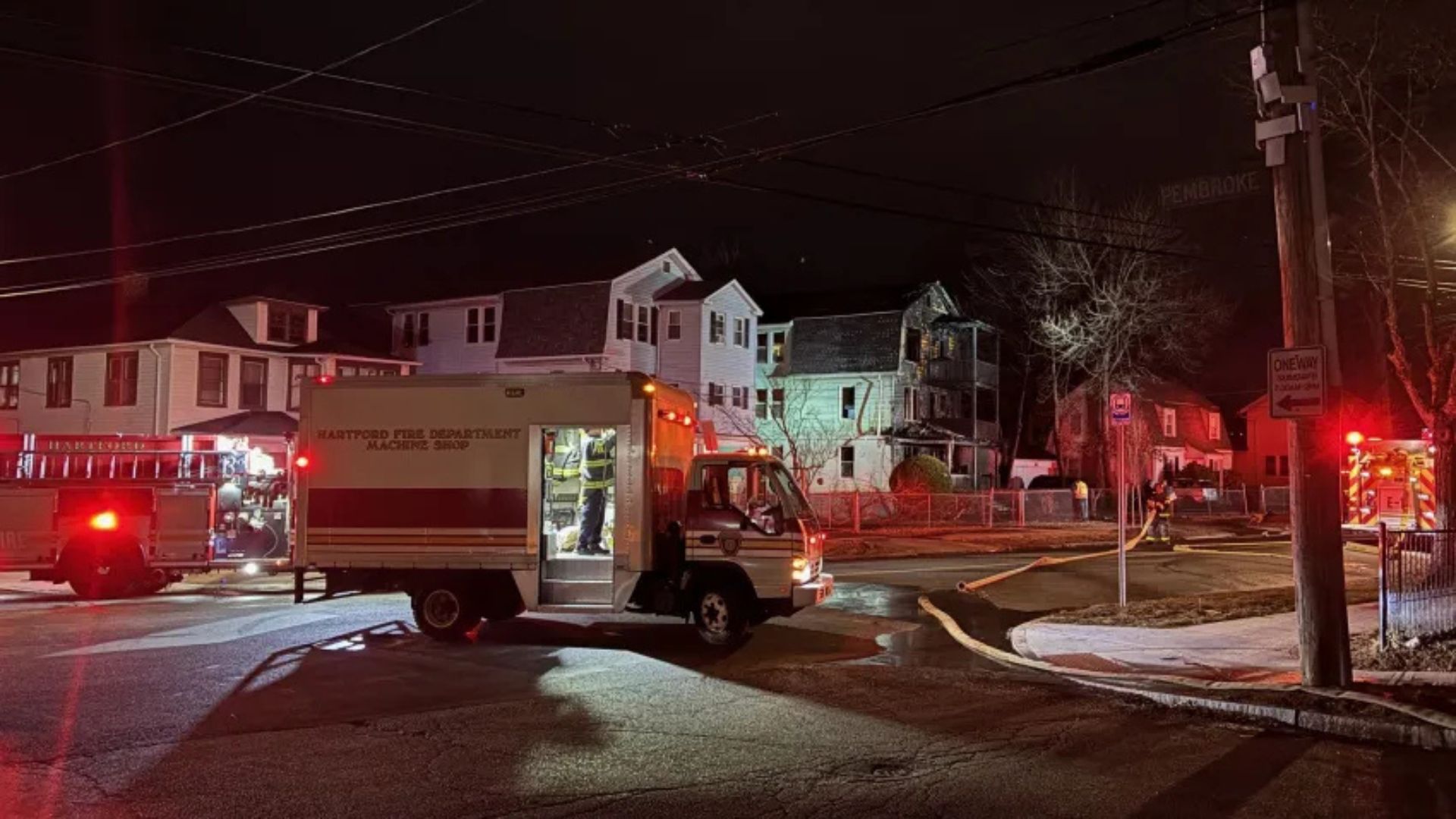 Hartford fire, Blue Hills neighborhood, displaced families, house fire investigation