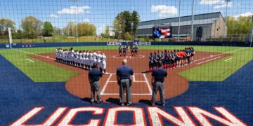 UConn softball, Tennessee series schedule, weather delay, SEC Network+
