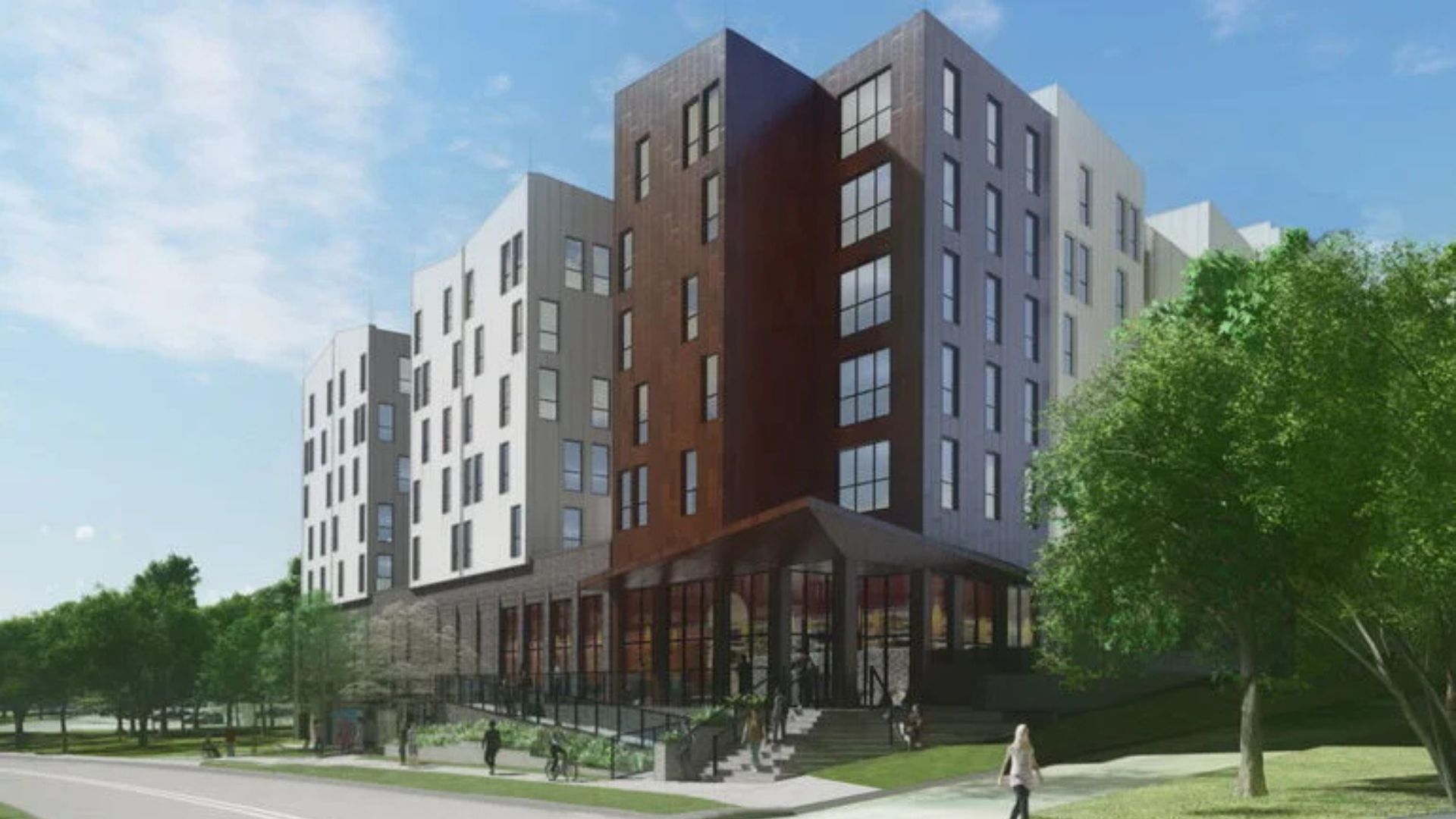 UConn student housing, Storrs off-campus apartments, Landmark Properties development