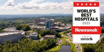 UConn John Dempsey Hospital, Newsweek Best Hospitals 2025, Connecticut hospitals ranking