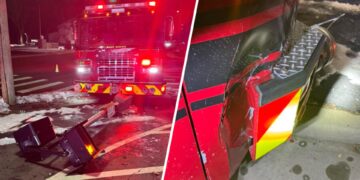 East Haven firetruck crash, firetruck hit-and-run, East Haven arrest