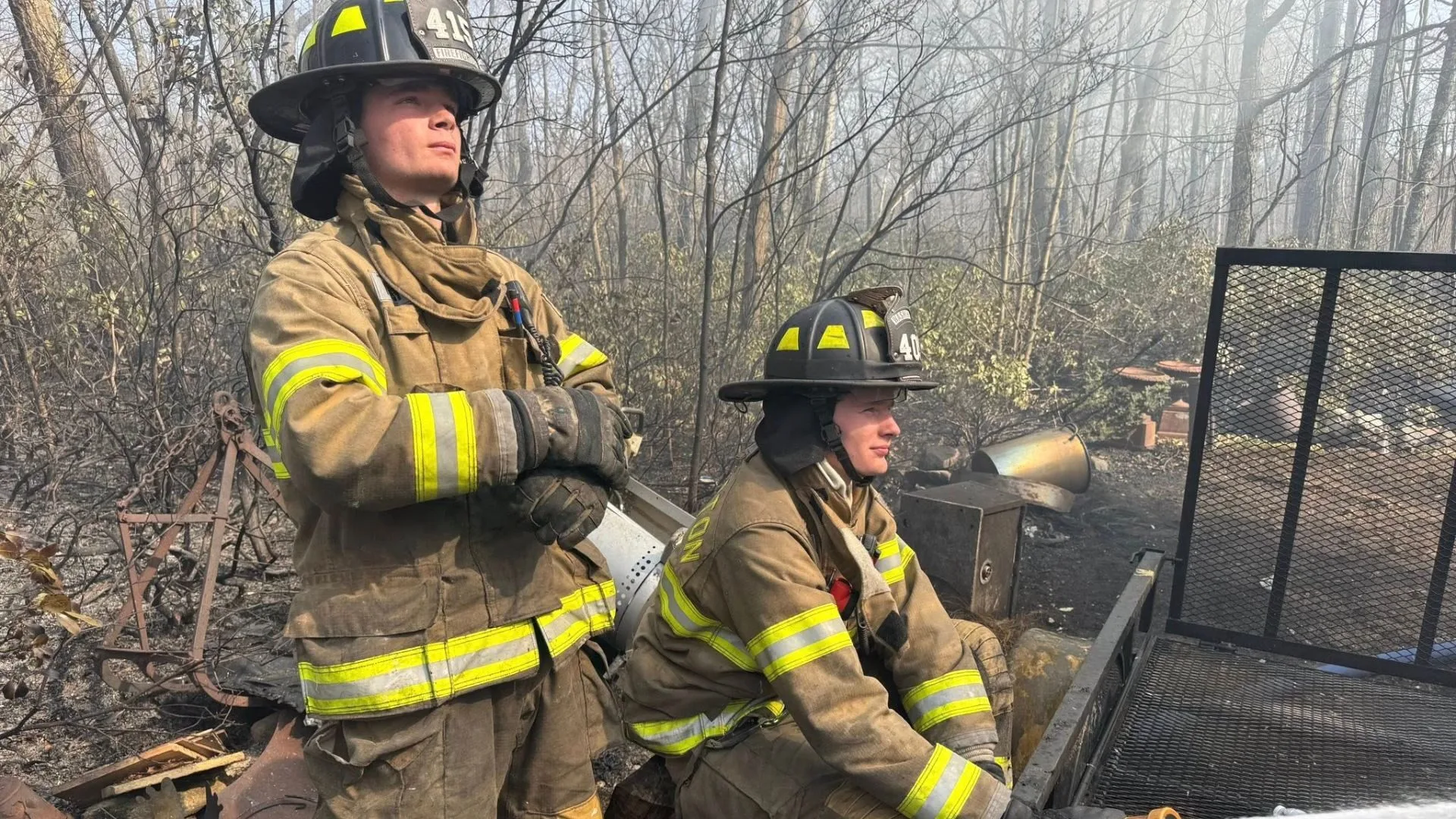 Warren CT fire, structure fire Warren CT, Warren brush fire