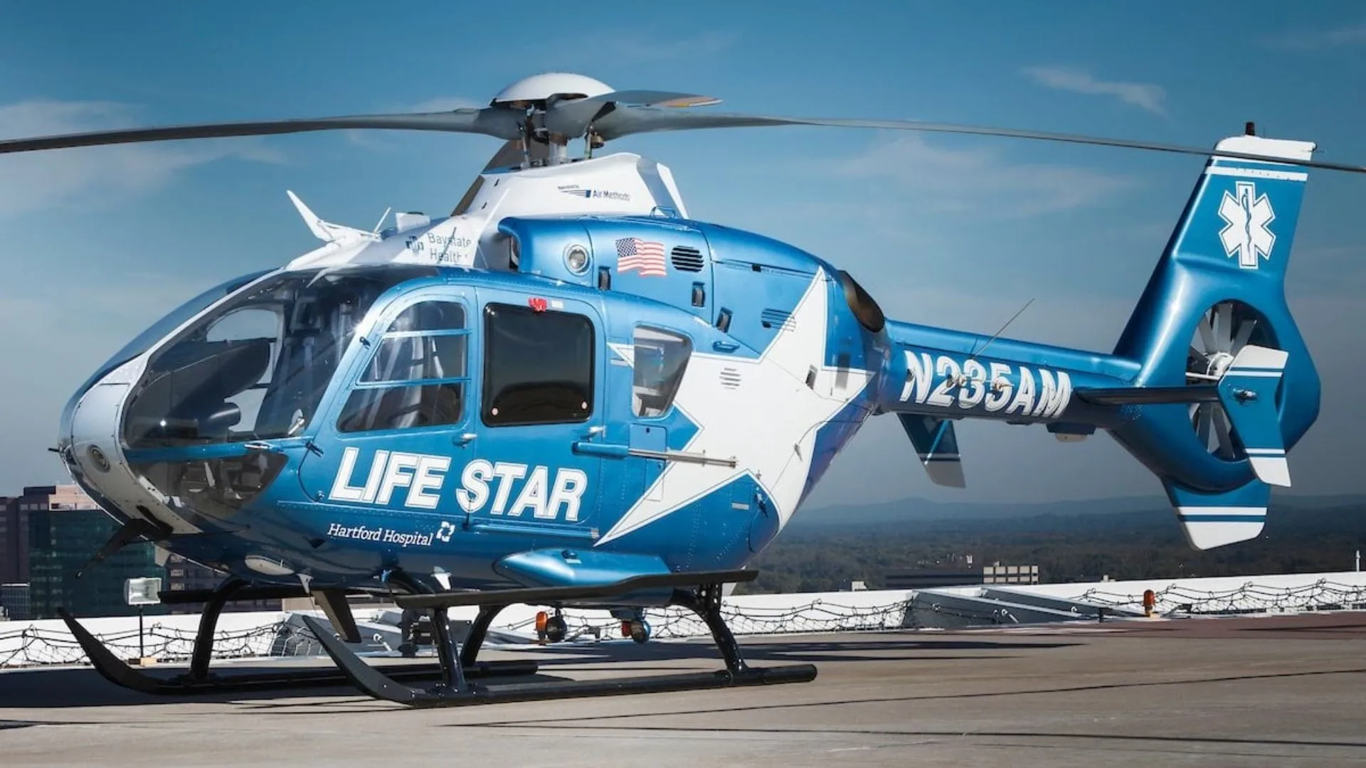 Hampton motorcycle crash, Route 6 accident, LIFE STAR airlift