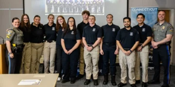 Connecticut State Police internship, Spring 2025 CT law enforcement, CT trooper recruitment