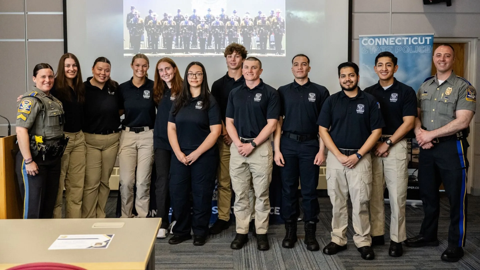 Connecticut State Police internship, Spring 2025 CT law enforcement, CT trooper recruitment