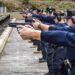 lead exposure Connecticut, state police firearms range, Simsbury police training