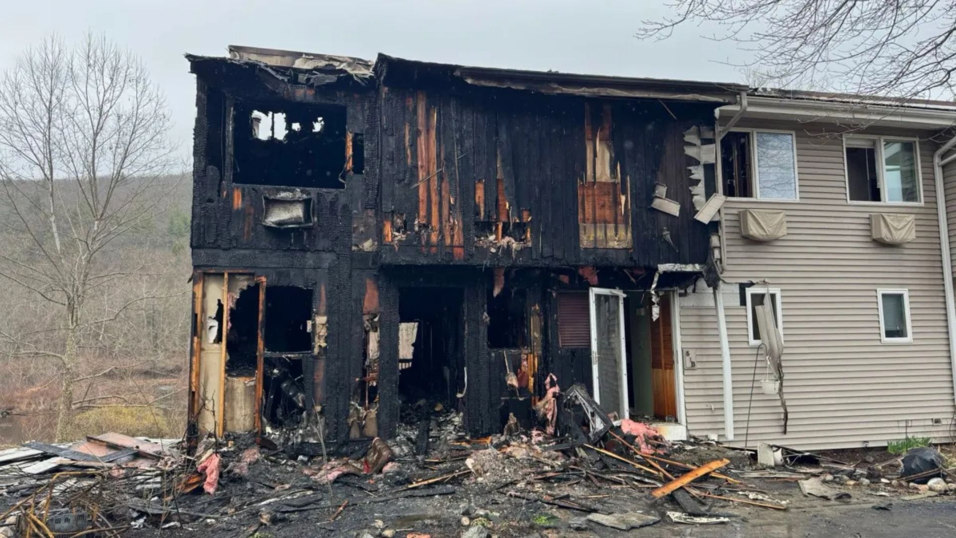 New Hartford condo fire, River Run Condos fire, Main Street structure fire