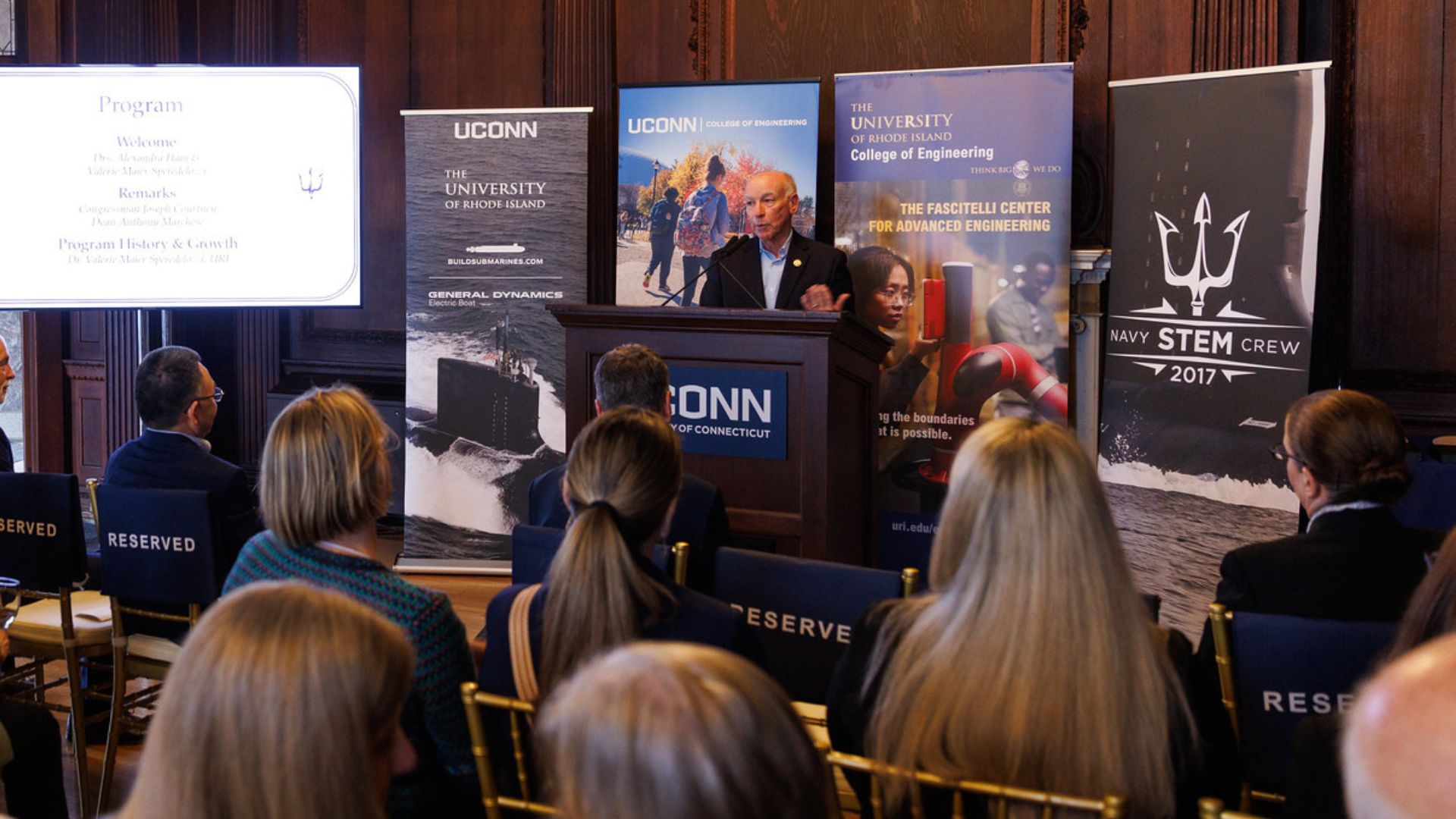 Navy workforce program, ANCHOR contract, UConn URI Electric Boat