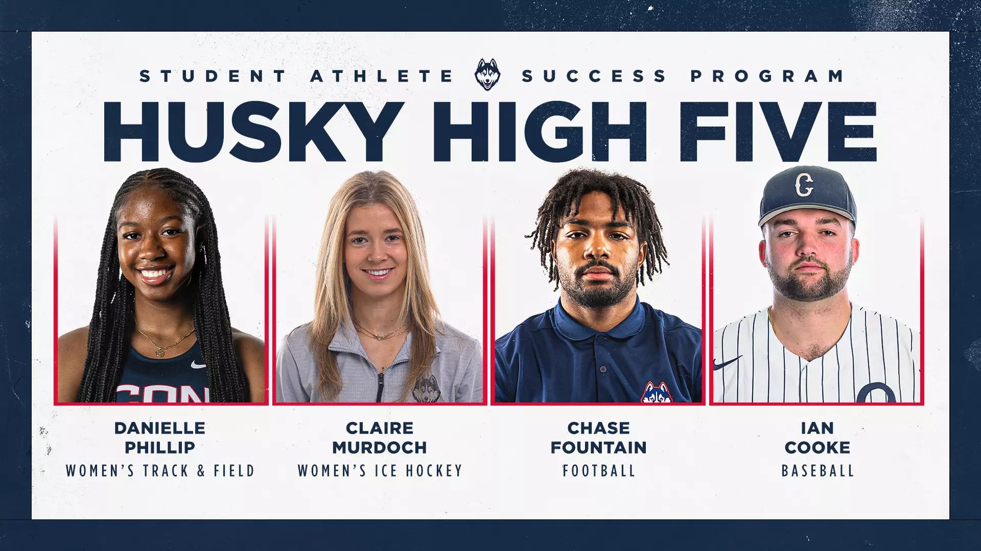 UConn student-athletes, Husky High Five, UConn March awards