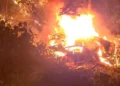 fiery-route-66-crash-portland-vehicle-removal