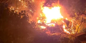 fiery-route-66-crash-portland-vehicle-removal