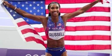 masai-russell-american-100m-hurdles-record-miami