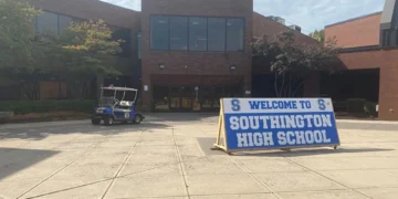 Southington High School fire, Chromebook fire trend, school evacuation Connecticut, laptop combustion, student safety