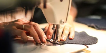 Afghan refugee sewing program, Greenwich sewing circle, refugee workforce development CT, Manizha Naziry, Jewish Family Services of Greenwich